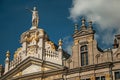 Rich decoration on historic building in Brussels Royalty Free Stock Photo