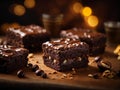 Rich and fudgy brownies with fudgy middles and the best crinkly tops, cinematic dessert