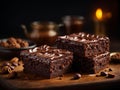 Rich and fudgy brownies with fudgy middles and the best crinkly tops, cinematic dessert