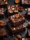 Rich and fudgy brownies with fudgy middles and the best crinkly tops, cinematic dessert