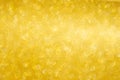 Rich golden sparkle glow bokeh texture as background.