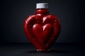 Rich Heart tasty ketchup. Generate AI