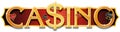 Casino banner with dollar symbol. There is an additional PNG format.