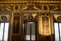 Interior in Palazzo Vecchio Old Palace Florence, Tuscany, Ital Royalty Free Stock Photo