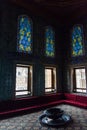 The rich interior of Topkapi Palace Harem in Istanbul. Turkey