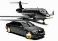 Rich man Luxury fleet