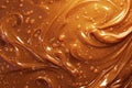 Rich toffee backdrop swirls with caramel, irresistibly sweet temptation