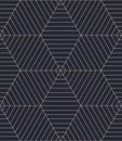 Rich Vip Outline Premium Ornamental Seamless Pattern Vector Abstract Background