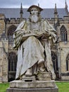 Richard Hooker statue in Exeter