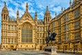 Richard I statue outside Palace of Westminster, London