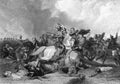 Richard III at the Battle of Bosworth Royalty Free Stock Photo