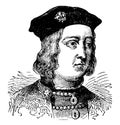 Richard IV of England, vintage illustration