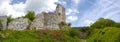 Richard Lion Heart Castle - Panorama Royalty Free Stock Photo