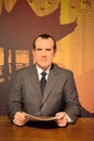 Richard Nixon Wax Figure Royalty Free Stock Photo