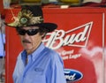 Richard Petty in the garage Royalty Free Stock Photo