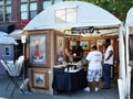 Richard Wilson at Ann Arbor Art Fair Royalty Free Stock Photo