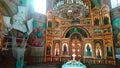 In Transfiguration Church of Basilian Monastery on Yasna Hora, Hoshiv, Ukraine