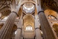 Richly decotated New Cathedral (Catedral Nueva) in Salamanca, Spain