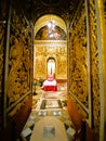 Richly decorated interior of St. Johns Cathedral in Malta