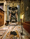 Richly decorated interior of St. Johns Cathedral in Malta