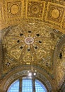 Richly decorated interior of St. Johns Cathedral in Malta