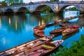 Richmond Bridge, London Royalty Free Stock Photo