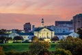 Richmond downtown city skyline cityscape in Virginia, USA Royalty Free Stock Photo