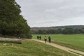 Richmond Park, Great Britan, October 14 2017 Royalty Free Stock Photo