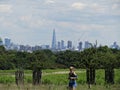 Richmond Park and a View of London Uk