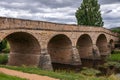 Shot along the length of Richmond Bridge in Richmond, Tasmania, Australia Royalty Free Stock Photo