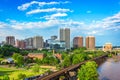 Richmond, Virginia, USA Downtown Skyline Royalty Free Stock Photo