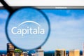 Richmond, Virginia, USA - 26 July 2019: Illustrative Editorial of Capitala Finance Corp website homepage. Capitala