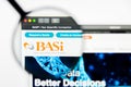 Richmond, Virginia, USA - 9 May 2019: Illustrative Editorial of Bioanalytical Systems Inc website homepage. BASI logo