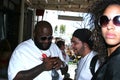 Rick Ross hanging out Royalty Free Stock Photo