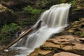 Ricketts Glen State Park Waterfall Royalty Free Stock Photo