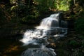 Ricketts Glen State Park Waterfall Royalty Free Stock Photo