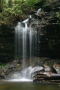 Ricketts Glen State Park Waterfall Royalty Free Stock Photo