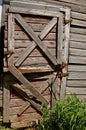 Rickety barn door