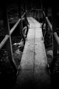 Rickety bridge