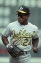 Rickey Henderson Oakland Royalty Free Stock Photo