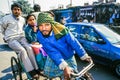 Rickshaw Driver Delhi India