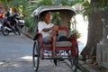 Rickshaw driver