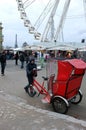 Rickshaw rider