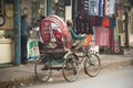 Rickshaw in the street in Chittagong, Bangladesh