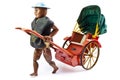 Rickshaw - vintage toy