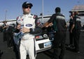 Ricky Stenhouse Jr. at the track Royalty Free Stock Photo