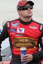 Ricky Stenhouse Jr. at the track Royalty Free Stock Photo