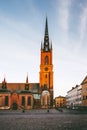 Riddarholm Church in Stockholm Sweden architecture