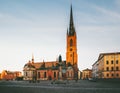 Riddarholm Church view in Stockholm