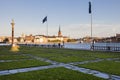 Riddarholmen Church in Stockholm Royalty Free Stock Photo